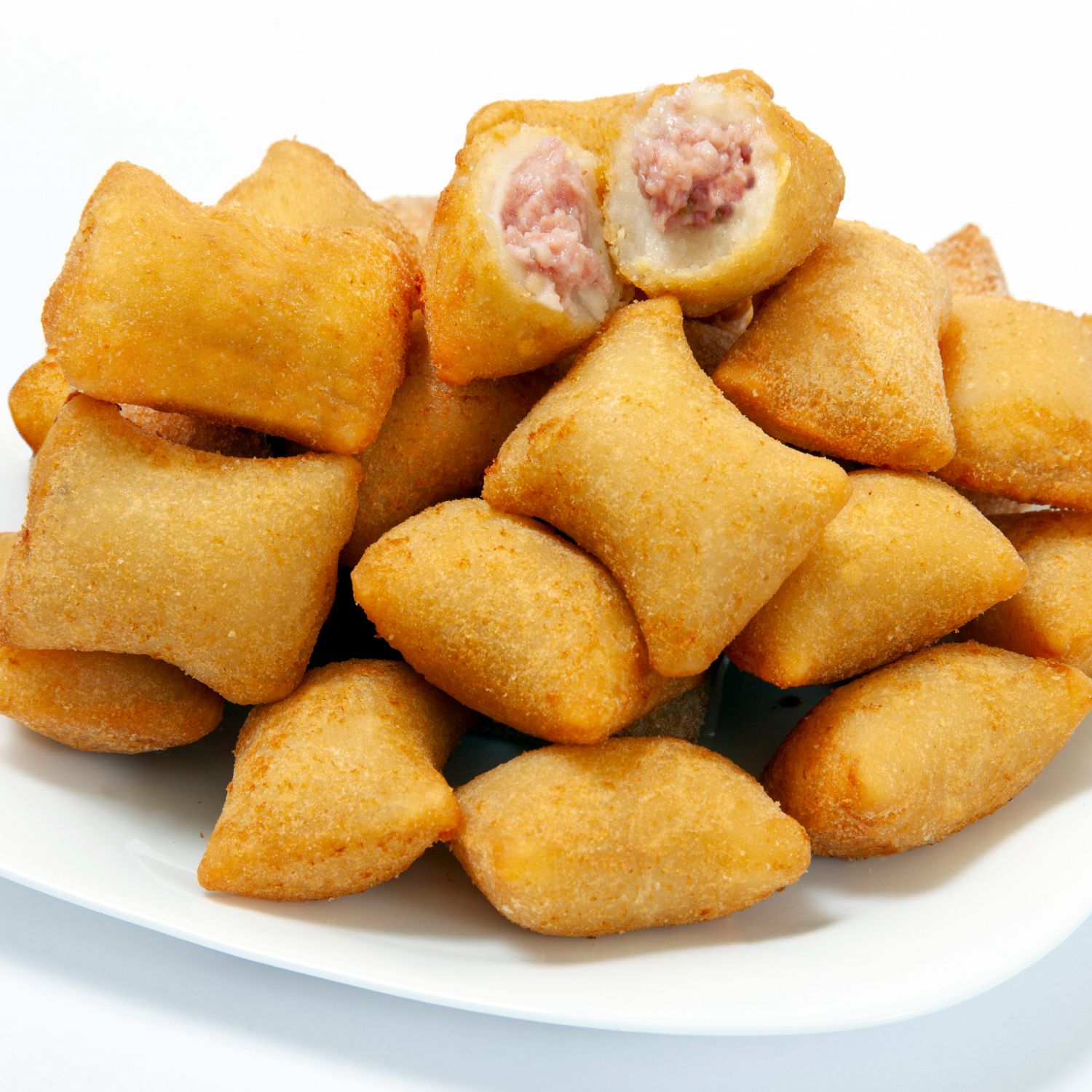 Meio Cento de mini Salgadinho misto